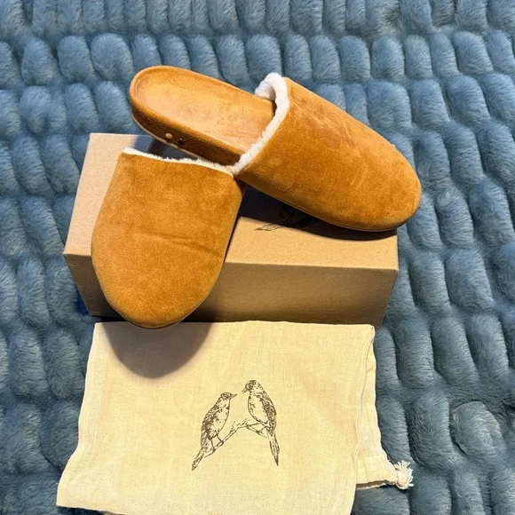 Beek Apalis Suede, shearling mules - Picture 2 of 10